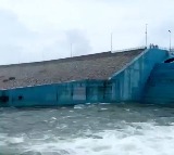 Mallannasagar Main Canal Breached Near Dubbaka