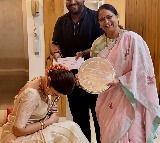 Rashmika Mandanna's mother-in-law proudly flaunts her Telangana Gaddar Film Award