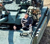 Kim Jong Uns Daughter Drives War Tank During Military Drill