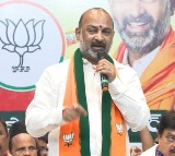Bandi Sanjay Slams Revanth Reddy Government Hat Trick in Ruining Telangana