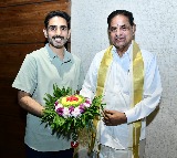 Nara Lokesh Reaches Tirumala Received by TTD Officials
