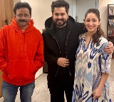 Ram Gopal Varma meets the 'Dhurandhar' couple Aditya Dhar & Yami Gautam