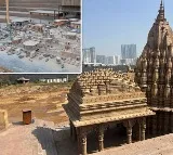Rajamouli Mahesh Movie Varanasi Set Recreated in Hyderabad Photos Viral