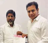 KTR Meets Bhatti Vikramarka Regarding Sircilla Weavers Crisis