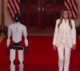 When a robot walked into the White House