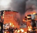 Andhra bus fire tragedy: Govt sets up control room, issues helpline numbers