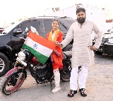 Pawan Kalyan Meets Young Biker Taapsee Upadhyay