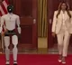 Melania Trump at White House with Humanoid Robot