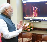 PM Modi watches Surya Tilak of Ram Lalla, prays for nation’s well-being