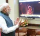 PM Modi watches Surya Tilak of Ram Lalla, prays for nation’s well-being
