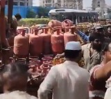 Gas Cylinder Shortage in Shakepet Hyderabad Delivery Auto Attacked