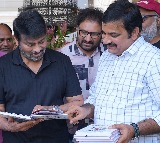 TFJA Diary, Insurance and ID Cards Launched by Megastar Chiranjeevi