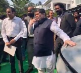 Telangana's EV push: Transport Minister arrives at Assembly in electric car