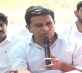 KTR Alleges Congress Government Land Grabbing in Telangana