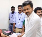 Vijay files nomination from Perambur amid massive public presence