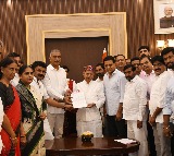 BRS demands dismissal of Minister Ponguleti to Governor over allegations