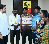 Nara Lokesh Extends Support to Activist Family Promises Lifelong Assistance