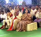 Chandrababu Naidu Offers Sacred Clothes at Ontimitta Sita Rama Kalyanam