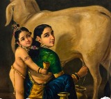 Raja Ravi Varmas Yashoda Krishna Painting Sold for 167 Crore