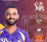 Ajinkya Rahane Wins Toss KKR to Bowl First Against SRH