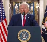 Trump cites nuclear threat, signals Iran endgame​