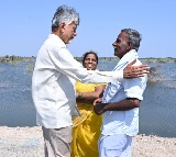 Chandrababu Naidu Interacts with Farmers at Pendekal Reservoir