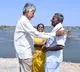 Chandrababu Naidu Interacts with Farmers at Pendekal Reservoir