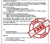 Govt debunks ‘fake’ circular on national qualifying exam for final year MBBS students