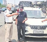 Poladas Suresh Car Seized in Hyderabad with 95 Pending Traffic Challans