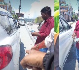 Nepal Local Forces Indian Tourists to Clean Gutka Spit