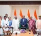 Nitish Kumar takes oath as Rajya Sabha member