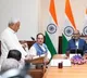 Nitish Kumar takes oath as Rajya Sabha member