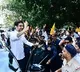 Nara Lokesh Receives Grand Welcome in Bangalore Photos