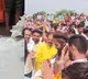 Narmada Mata 11000 Liters of Milk Abhishekam at Temple in Madhya Pradesh