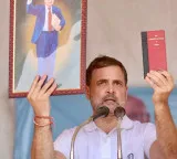 ‘Will fight till my last breath to protect Babasaheb’s ideals’: Rahul Gandhi