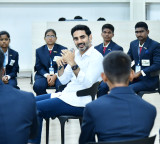 Nara Lokesh Flags Off Divyang Students Everest Expedition