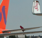 Delhi Airport Two Planes Collide on Taxiway