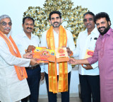 Nara Lokesh Assures Support to VHP for Dharma Programs