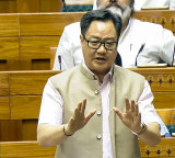 Kiren Rijiju Slams Opposition After Historic Opportunity Missed