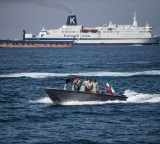 Iran's IRGC says Strait of Hormuz blocked, demands end to US naval blockade