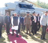 VP Radhakrishnan visits Nuwara Eliya to review Indian Housing Project for Tamil community in Sri Lanka