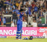 IPL 2026: Tilak Varma's century guides Mumbai Indians to 199/5 against Gujarat Titans