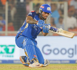 Tilak Varma smashed a quick fire century as Mumbai Indians posts 199 runs