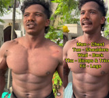Chennai Construction Worker Builds Muscle On High Carb Diet White Rice And 5 Day Workout