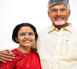 Chandrababu Naidu visits Patamata Canteen with wife on birthday
