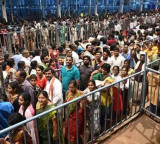 Simhachalam Chandanotsavam Devotees Throng Temple for Appanna Nijaroopa Darshanam