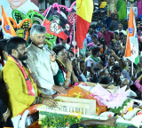 Chandrababu Naidu Chennai Roadshow Roars in Tamil Nadu Elections