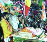 Chandrababu Naidu Chennai Roadshow Roars in Tamil Nadu Elections