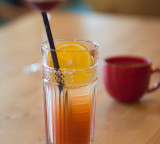 With lemon and honey energy all day along