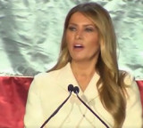 US First Lady Melanie Trump unveils new beehive on White House lawn